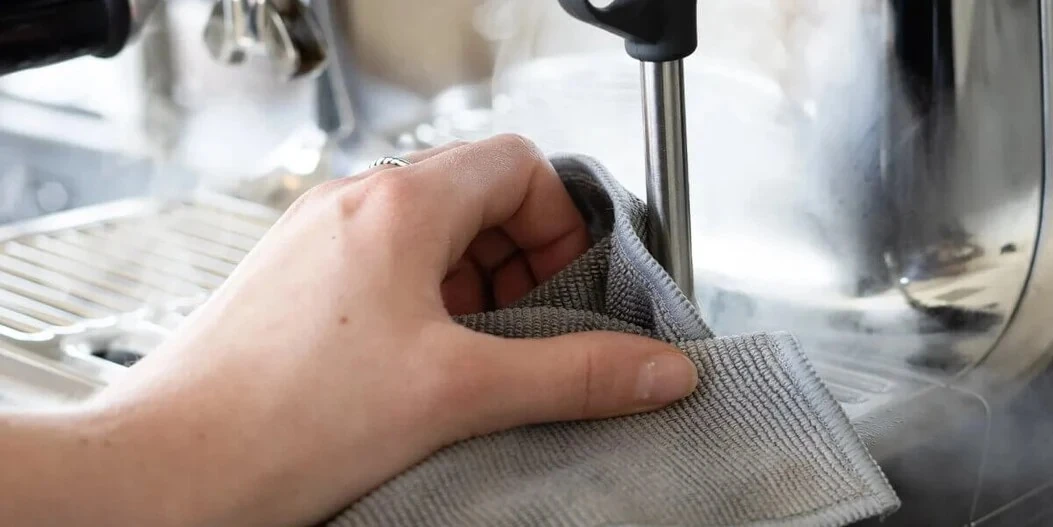 How to give your coffee machine a shiny clean exterior